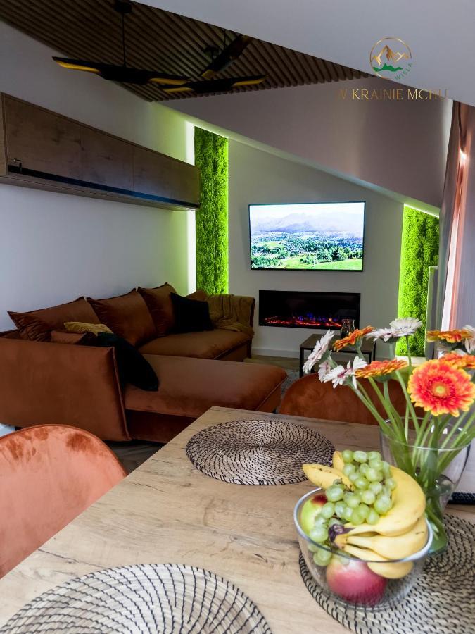 Apartamenty "Kwiaty Nocy" I "W Krainie Mchu" - 비스와 외부 사진